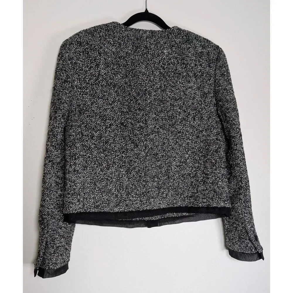 J.Crew Sample Holiday 2026 Black White Twill Lady Jacket 4 Quiet Luxury Parisian